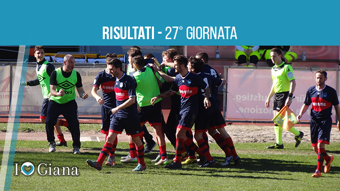 Risultati 27 giornata lega pro girone a www.ilovegiana.it