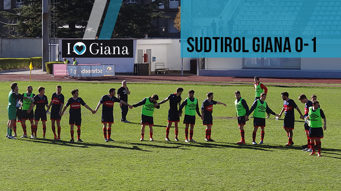 Sudtirol Giana 0-1 lega pro girone a www.ilovegiana.it