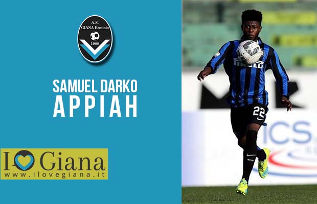 Samuel Darko Appiah quando era nelle giovanili dell'Inter Giana Erminio