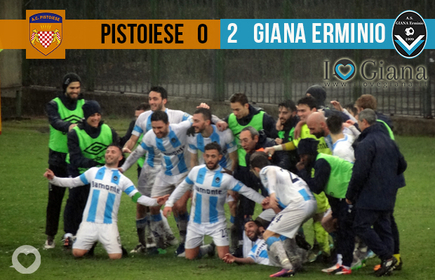 Editoriale 24 giornata lega pro www.ilovegiana.it Pistoiese Giana 0-2