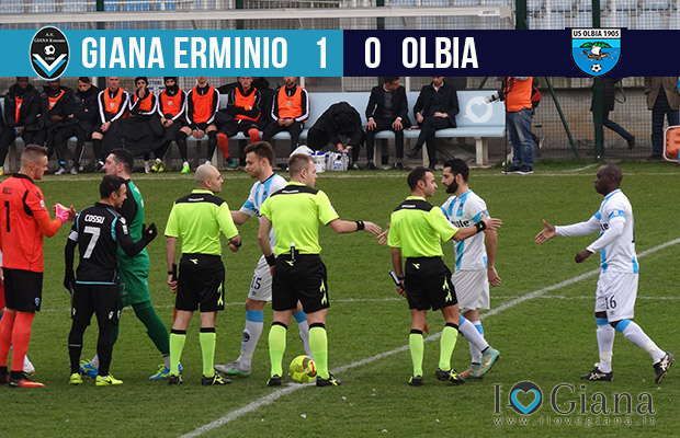 Editoriale 27 giornata lega pro Giana Olbia 1-0