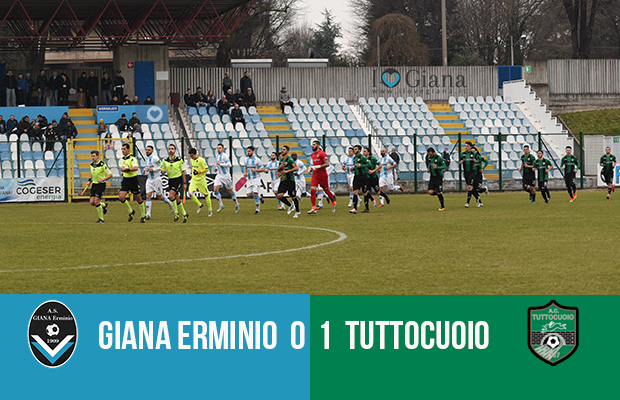 Risultato www.ilovegiana.it 25 Giana Tuttocuoio 0-1