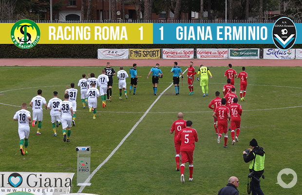 Editoriale 30 giornata lega pro Racing Roma Giana 1-1