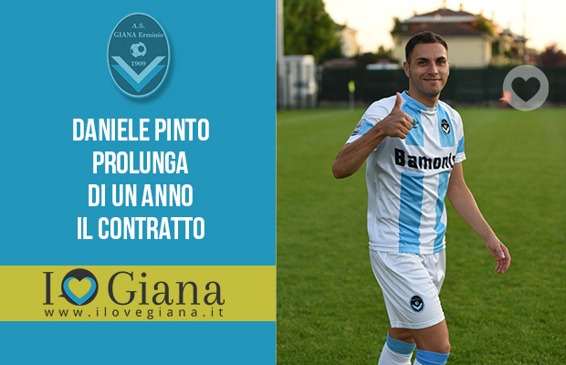 Daniele Pinto Giana Erminio Rinnovo contratto