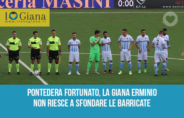 Pontedera Giana 1-1 serie c girone a