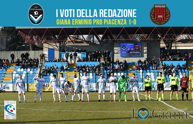 20 giornata Pagelle Giana Pro Piacenza 1-0