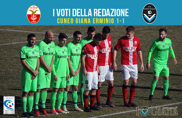 23 giornata Pagelle Cuneo Giana Erminio 1-1