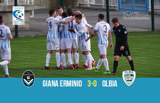 31 giornata serie C girone A Giana Erminio Olbia 3-0