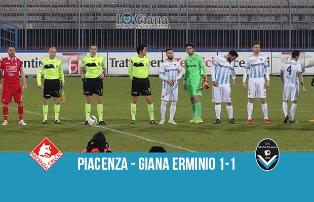 32 giornata serie C girone A Piacenza Giana Erminio 1-1