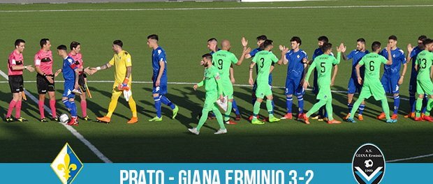 34 giornata serie C Prato Giana Erminio 3-2