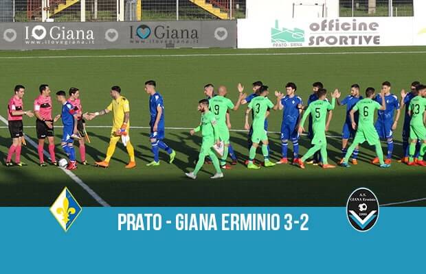 34 giornata serie C Prato Giana Erminio 3-2