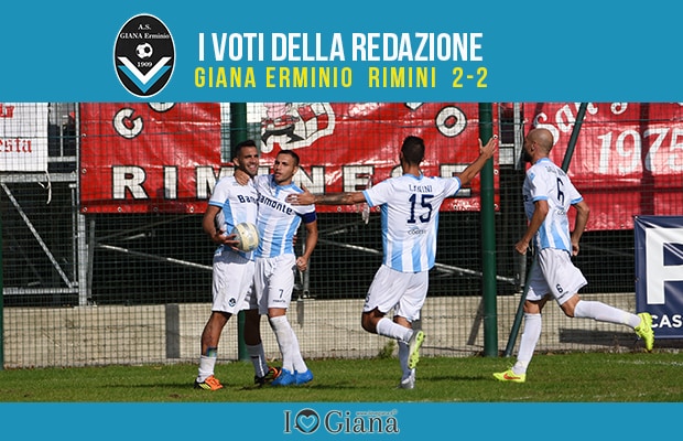 5 giornata Pagelle Giana Rimini 2-2