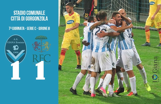 Giana Erminio Ravenna 1-1 serie C girone B