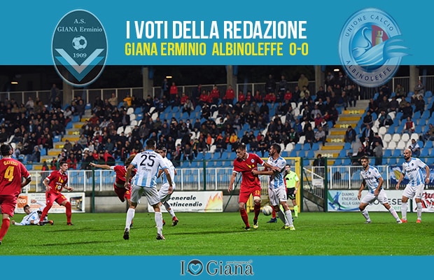 9 giornata Pagelle Giana Albinoleffe 0-0