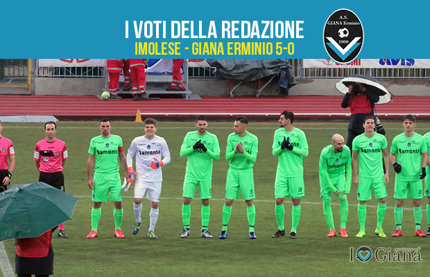 21 giornata Pagelle Imolese Giana 5-0