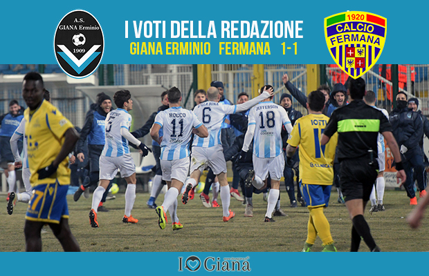 22 giornata Pagelle Giana Fermana 1-1