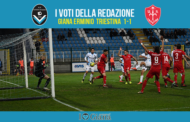 Serie c 29 giornata Pagelle Giana Triestina 1-1