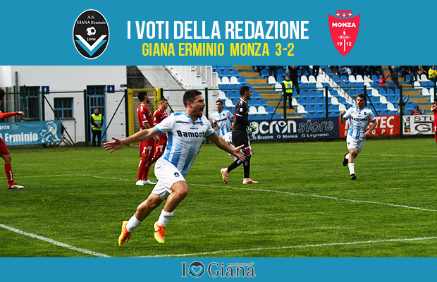 serie c 34 giornata Pagelle Giana Monza 3-2