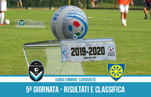 serie c girone a risultati e classifica 5 giornata serie C girone A