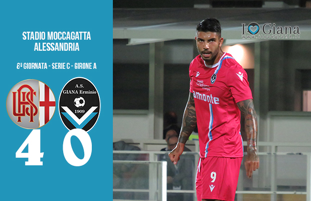 Alessandria Giana Erminio 4-0 serie C girone A