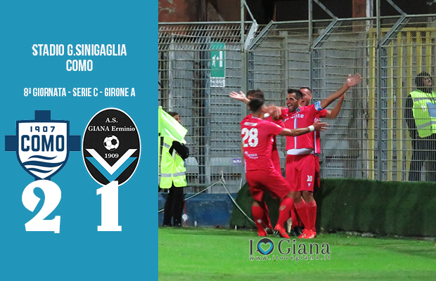 Como Giana Erminio 2-1 serie C girone A