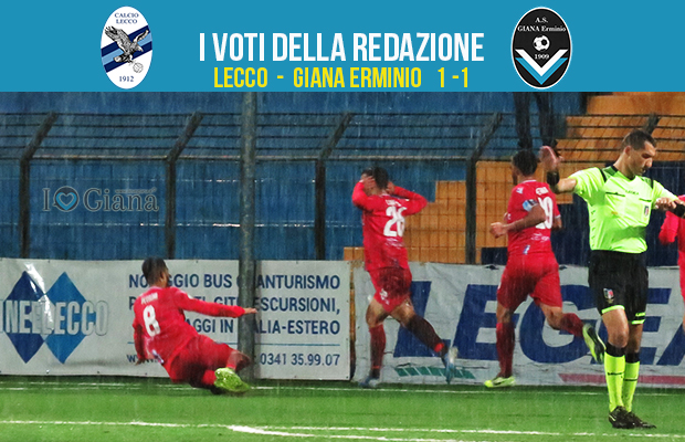 le pagelle Lecco Giana 1-1