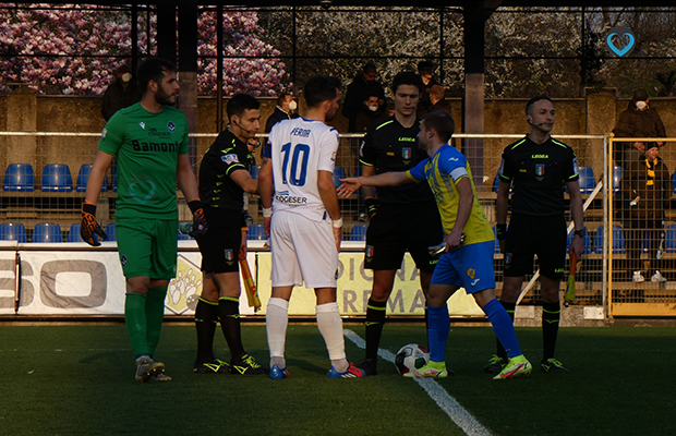 Fabio Perna e Luca Villa Pergolettese Giana 2-0