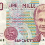 Moneta da 5 Lire con delfino, simbolo di valore collezionistico attuale.