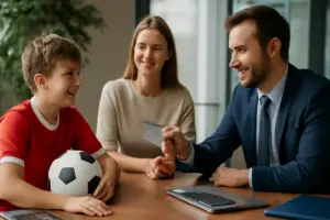 Come aprire un conto junior per giovani calciatori: i benefici per le famiglie dalle banche sportive