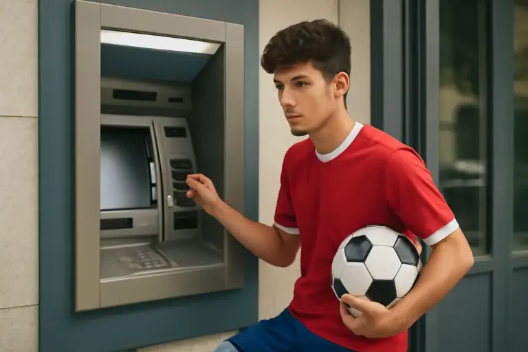 Bancomat e calcio: come scegliere il conto più vantaggioso per i giovani talenti